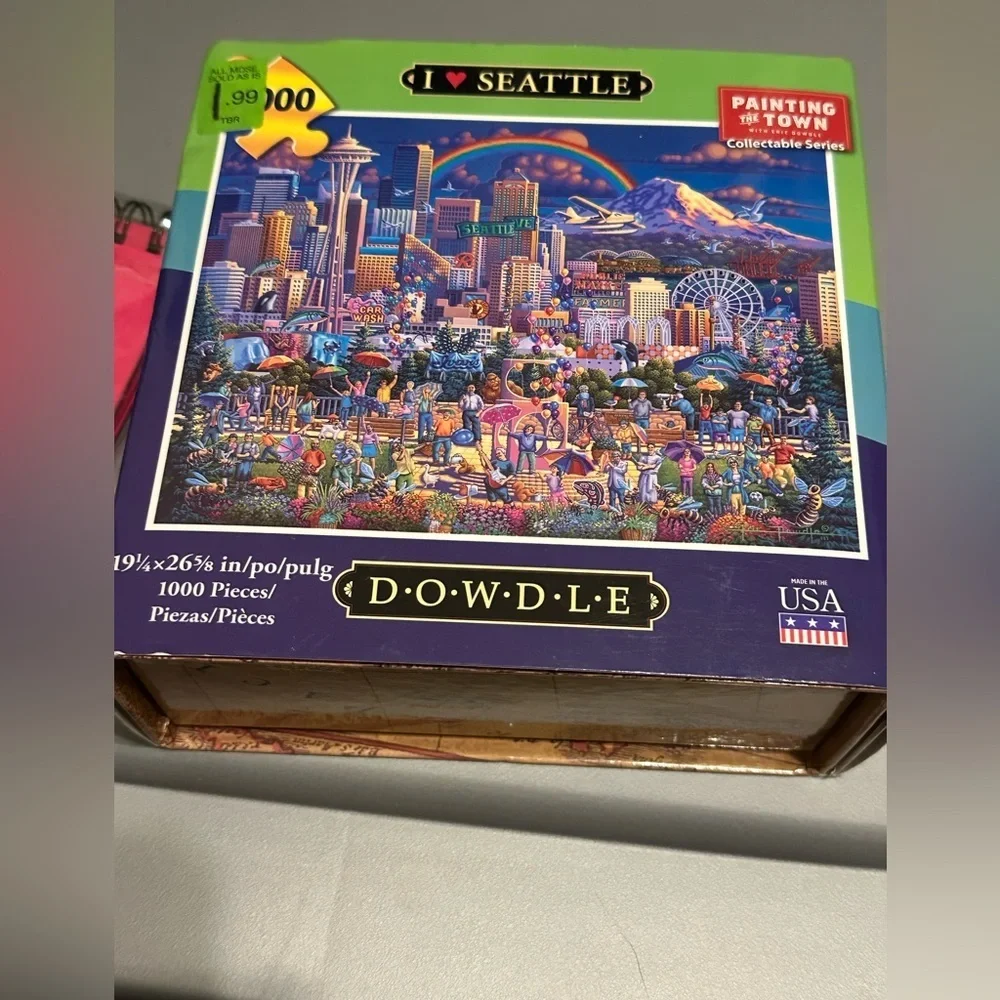 Dowdle Jigsaw Puzzle - Seattle - 1000 Piece